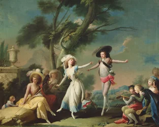 De Bolero dansen, 1790